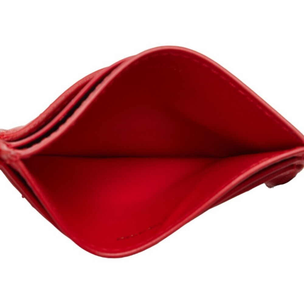 Burberry Wallet Gold Red Monogram Quilted Leather - Picture 7 of 8